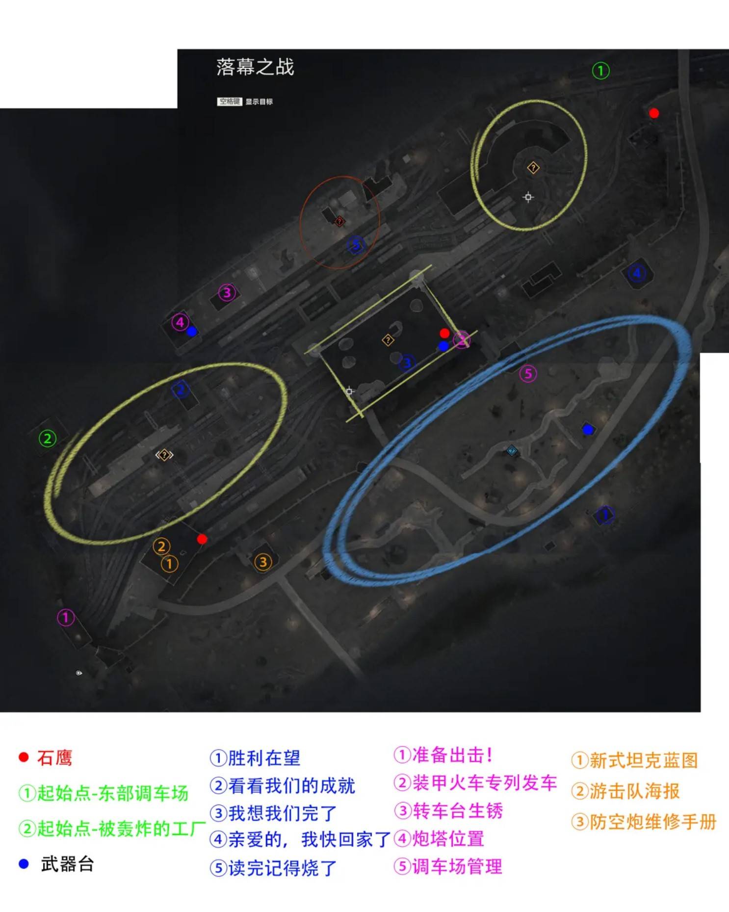 狙击精英抵抗第八关物品位置图解