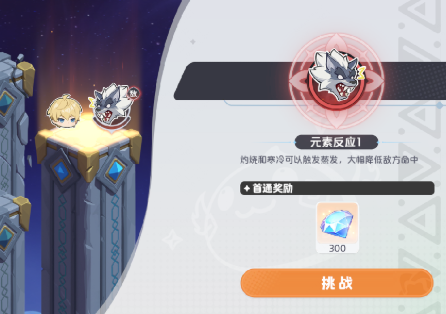 元素反应示范