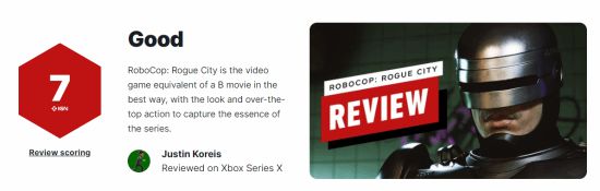 电子游戏新闻：机械战警暴戾都市分成为最热门的级片游戏