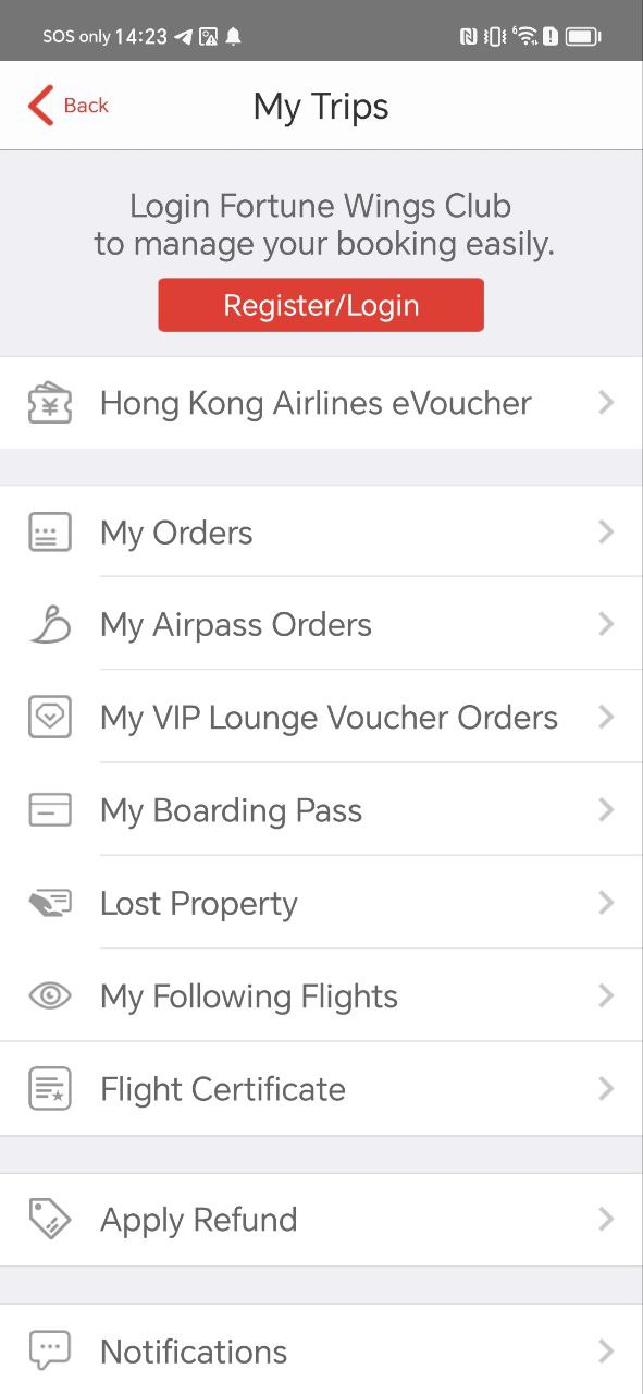 香港航空app_香港航空安卓软件免费版v8.5.2