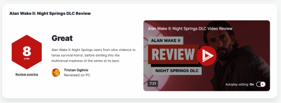 《心灵杀手夜泉镇》IGN8分评测：从极端暴力到生存恐怖