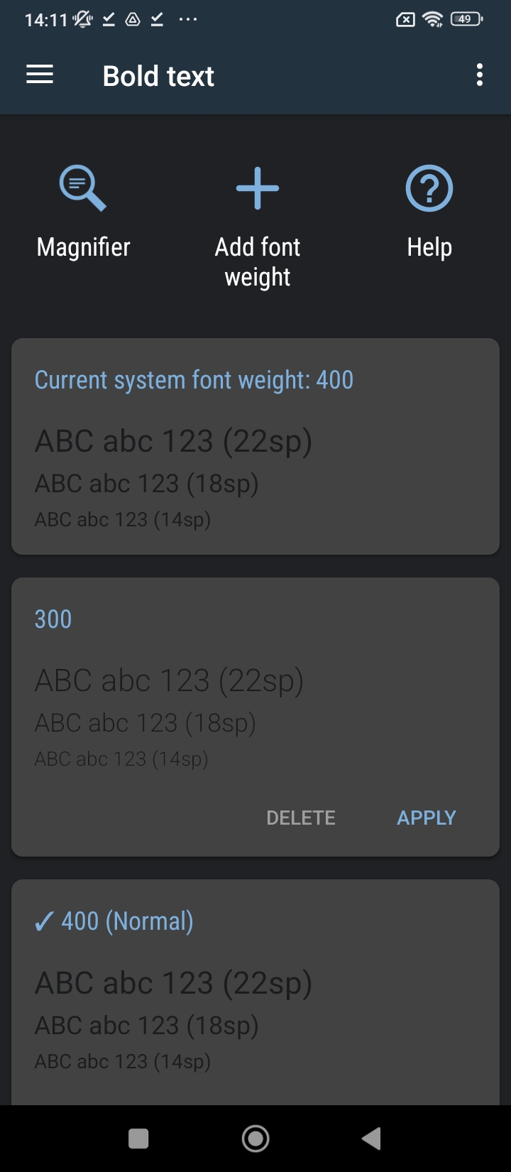 bigfont