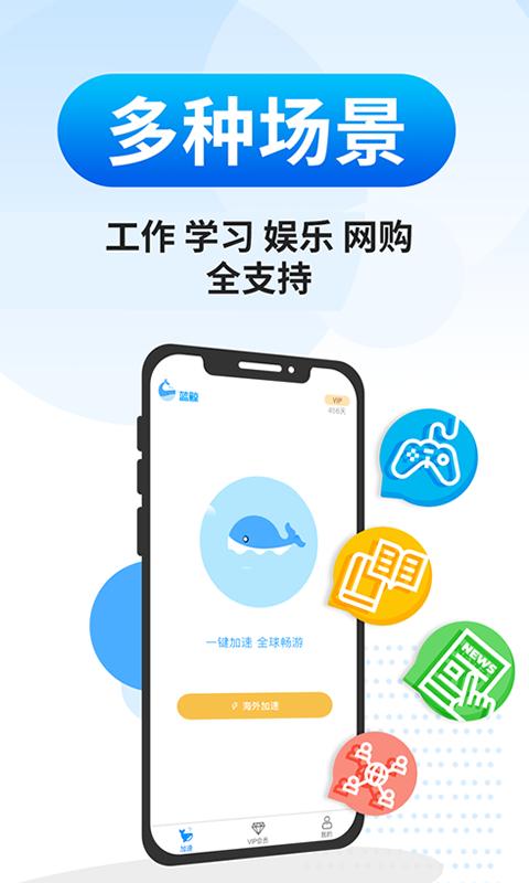 蓝鲸加速器新版2025_手机版蓝鲸加速器v3.2.5