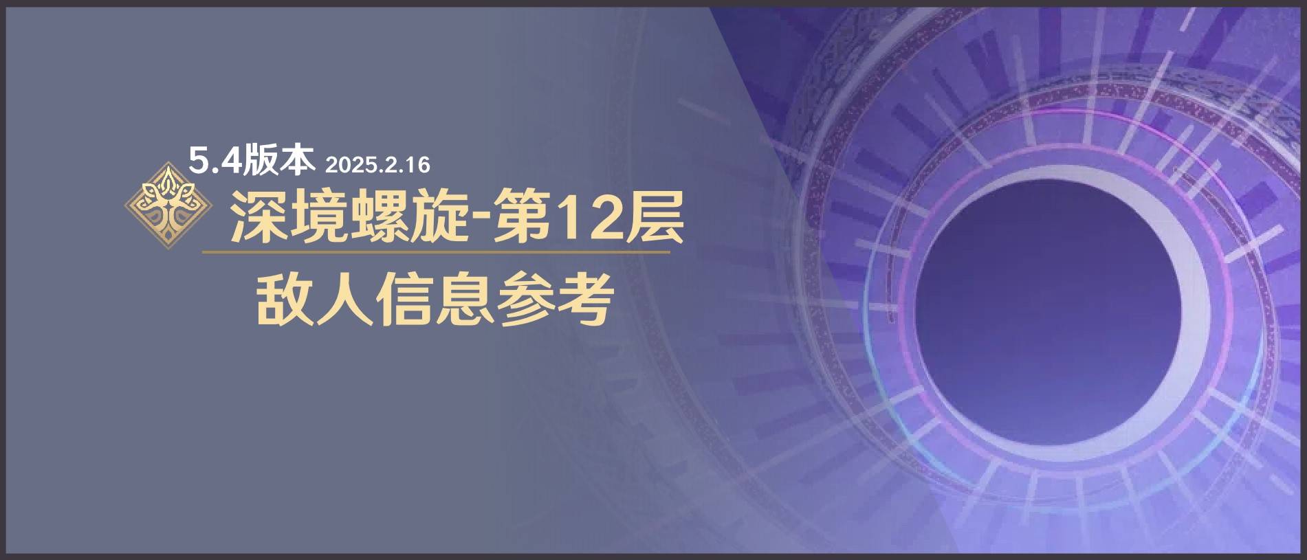 原神.4深境螺旋敌人位置攻略