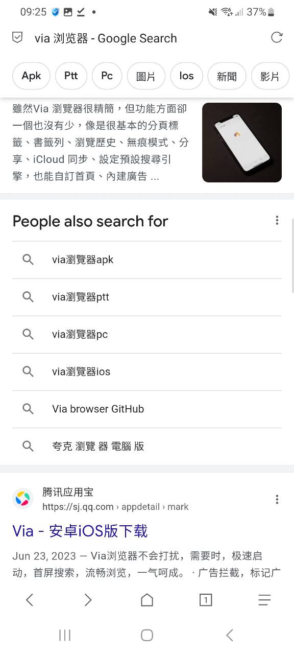 via浏览器软件