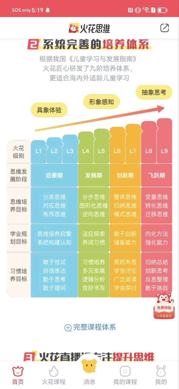 火花思维家长端下载安装