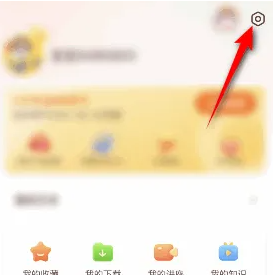 步骤1：打开APP并进入设置