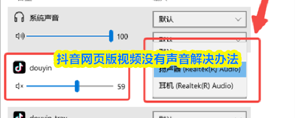 《抖音》抖音网页版视频无声问题解决指南
