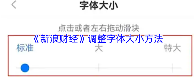 《新浪财经》调整字体大小的实用技巧与步骤