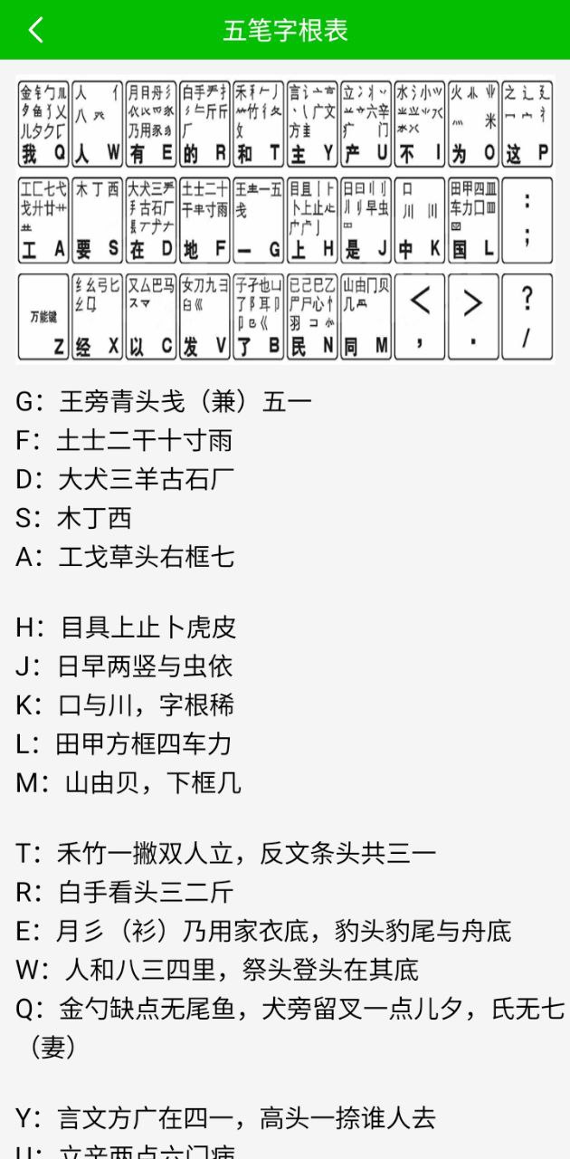五笔打字练习免费下载