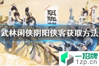 《武林闲侠》阴阳侠客怎么