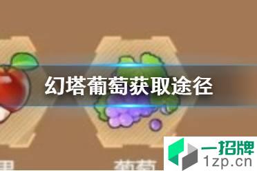 《幻塔》葡萄怎么获取 幻塔葡萄获取途径