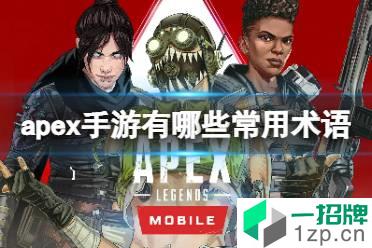 《apex手游》有哪些常用术语 apex游戏常用术语介绍怎么玩?