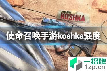 《使命召唤手游》Koshka强度测评 Koshka狙击枪强度怎么样怎么玩?