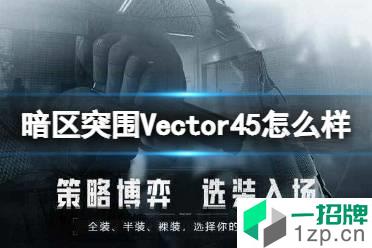 《暗区突围》Vector45怎么样 Vector45冲锋枪介绍怎么玩?